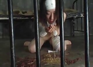 Japanese abduction victim is ready to eat all that stuff on the floor